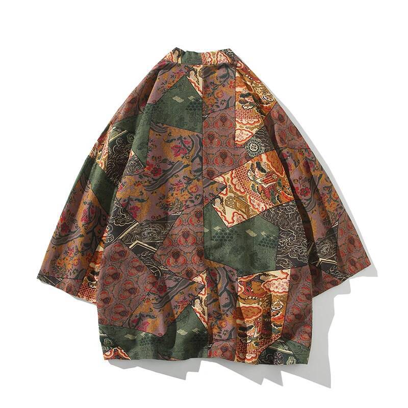 Blus Kardigan Linen Katun Fash - Ethnic Fashion Men ulasan dan harga