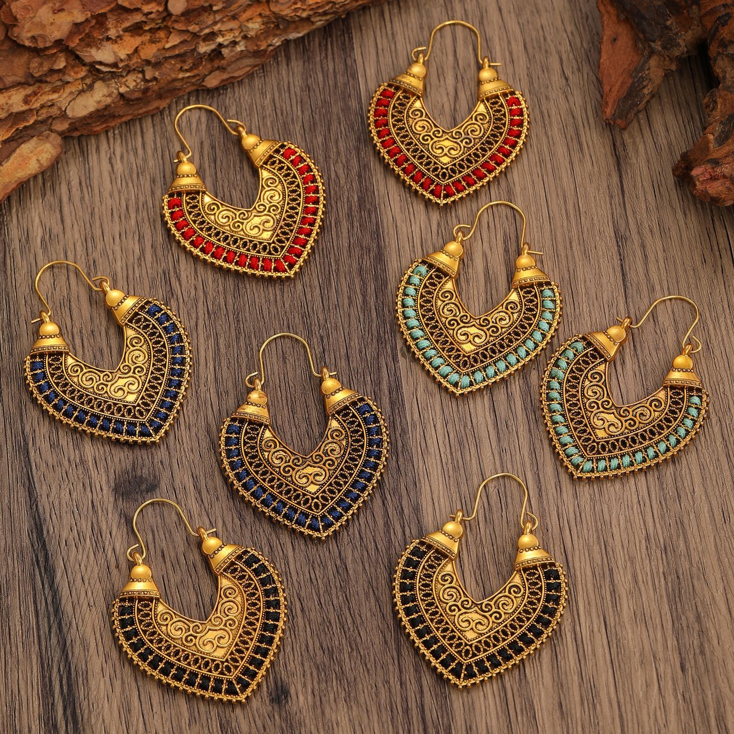 Anting-anting gantung warna em - Ethnic Fashion Trends 2026 ulasan dan harga