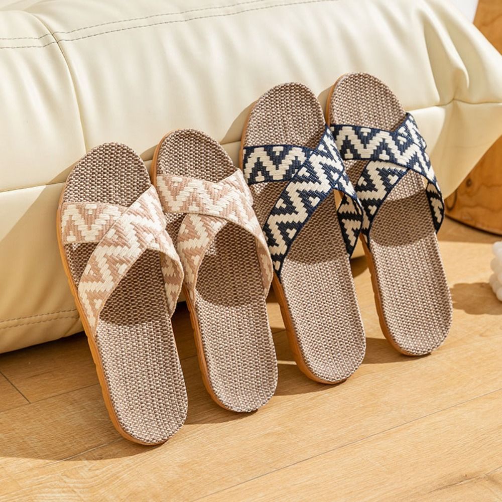 Sendal Linen Gaya Etnis, Sanda - Ethnic Fashion Men ulasan dan harga