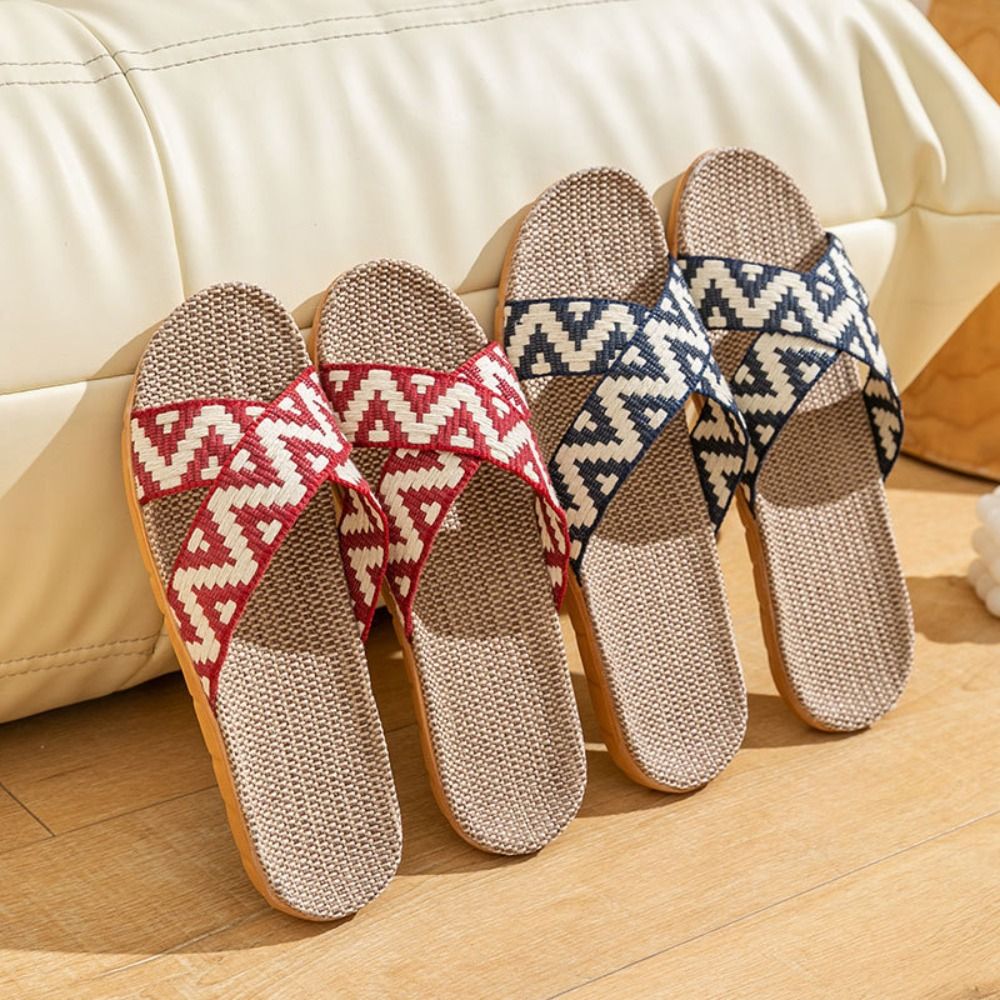Sendal Linen Gaya Etnis, Sanda - Ethnic Fashion Men ulasan dan harga